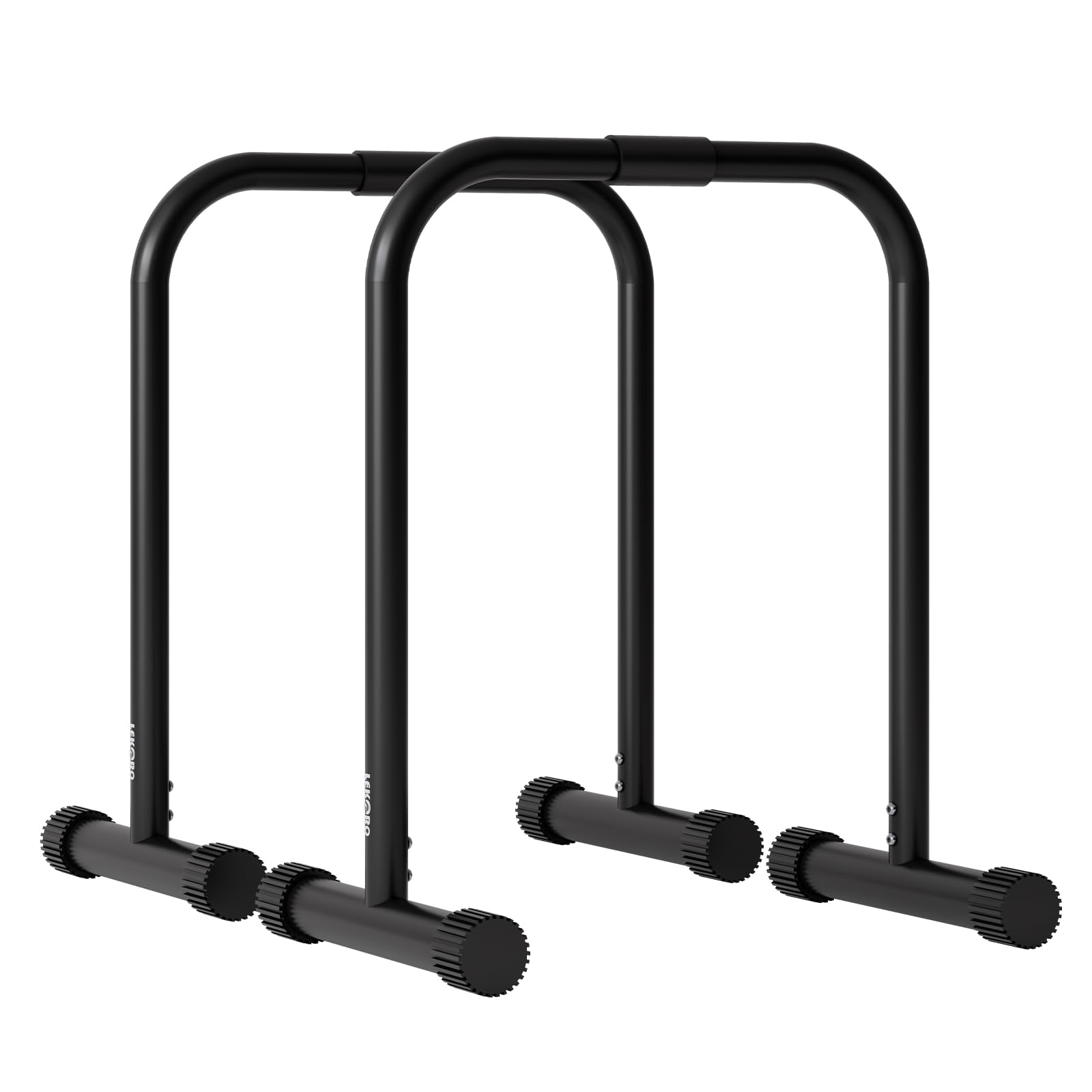 Adjustable Dip Bar, 330LBS Heavy Duty Dip Stand Station for Home Gym Fitness, 31.49"-35.43" Height Adjustable Functional Fitness Bar for Calisthenics, Portable Push Up Stand and dip bars