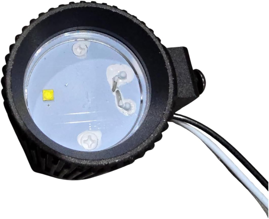 Braun Ability 37968 LED Platform Light Assembly | Fits Century-2 & Millennium-2 Wheelchair Lifts | Upgrades Old 31062A Incandescent Fixtures | 12V Vertical Arm Mount
