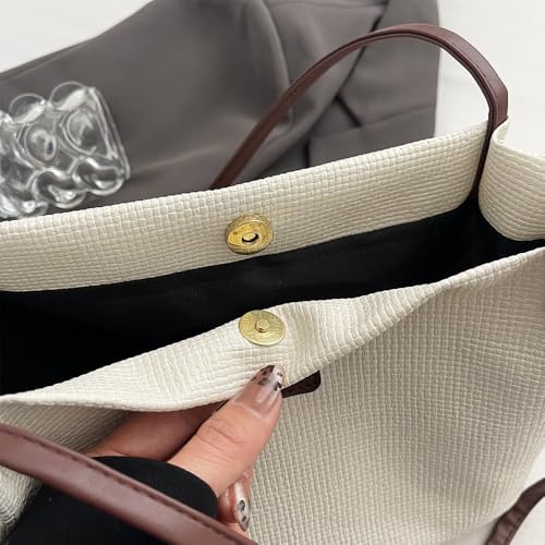 Shoulder Bag for Women Small Backpack Purse Zipper Underarm bucket bag Big Capacity Tote's Handbag for Travel Out Work3