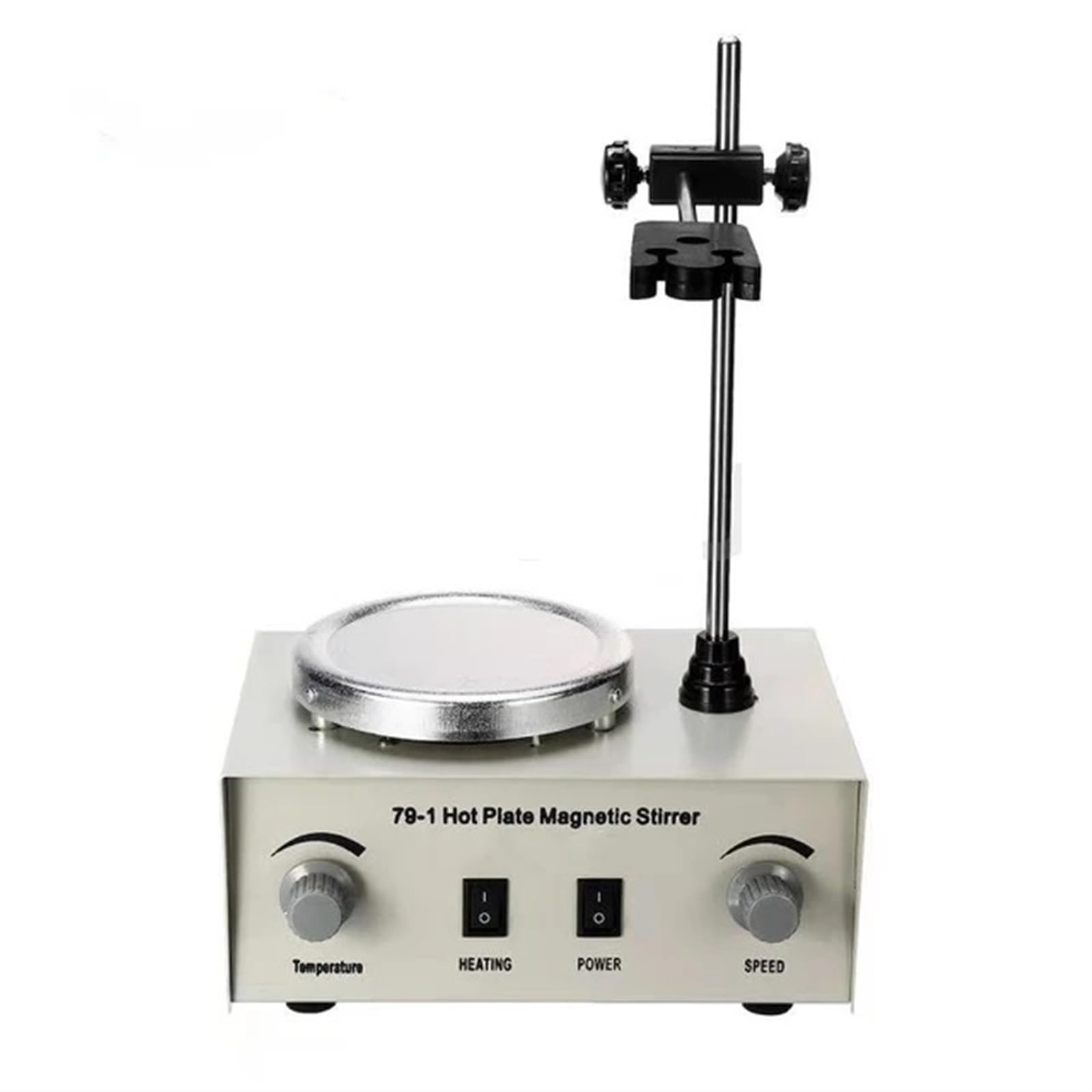 Mezclador tipo vórtice, Agitador magnético de calentamiento 79-1 Agitador magnético de placa calefactora de 1000 ml Mezclador de control dual de calentamiento de laboratorio for agitación