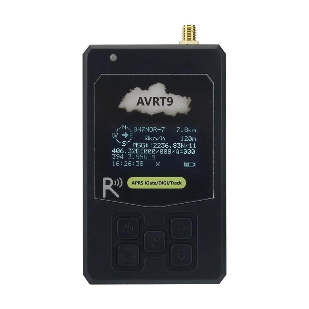 El Último Dispositivo AVRT9 APRS TNC Portátil Digi/Tracker/IGATE GPS+WiFi+BT VHF Compatible con Salida UI/Kiss/.