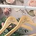 Fornixe Personalized Name Wedding Hanger, Custom Name and Date Engraved Wooden Hanger, Personalized Bridesmaid Hangers Bride Groom Hangers for Wedding-1