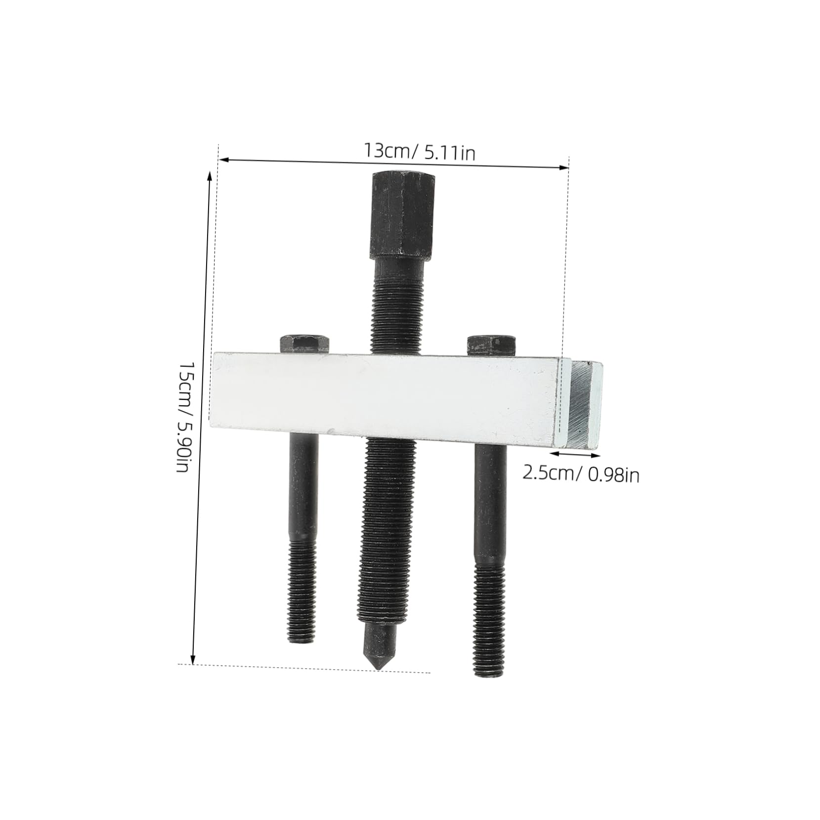 MAGICLULU Strumento Rimozione Pulegge per Riparazione Auto in Acciaio Estrattore Puleggia Albero Motore Efficienza Migliorata per Meccanici e Appassionati DIY Durante Lavori su Veicoli