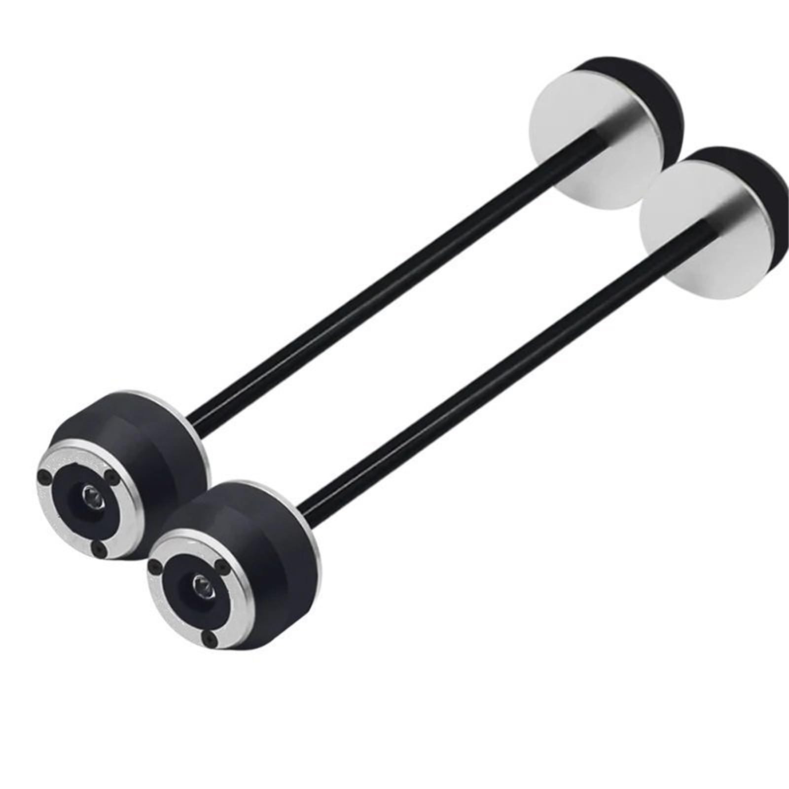 Osłona Podwozia Motocykla Pasuje do motocykla YAMAHA YZFR1 YZF-R1 R1M 2015-2021 CNC + POM Przednia tylna oś widelca Slider Pad ochronny Crash Płyta Podwozia Motocykla(One Pair Silver)