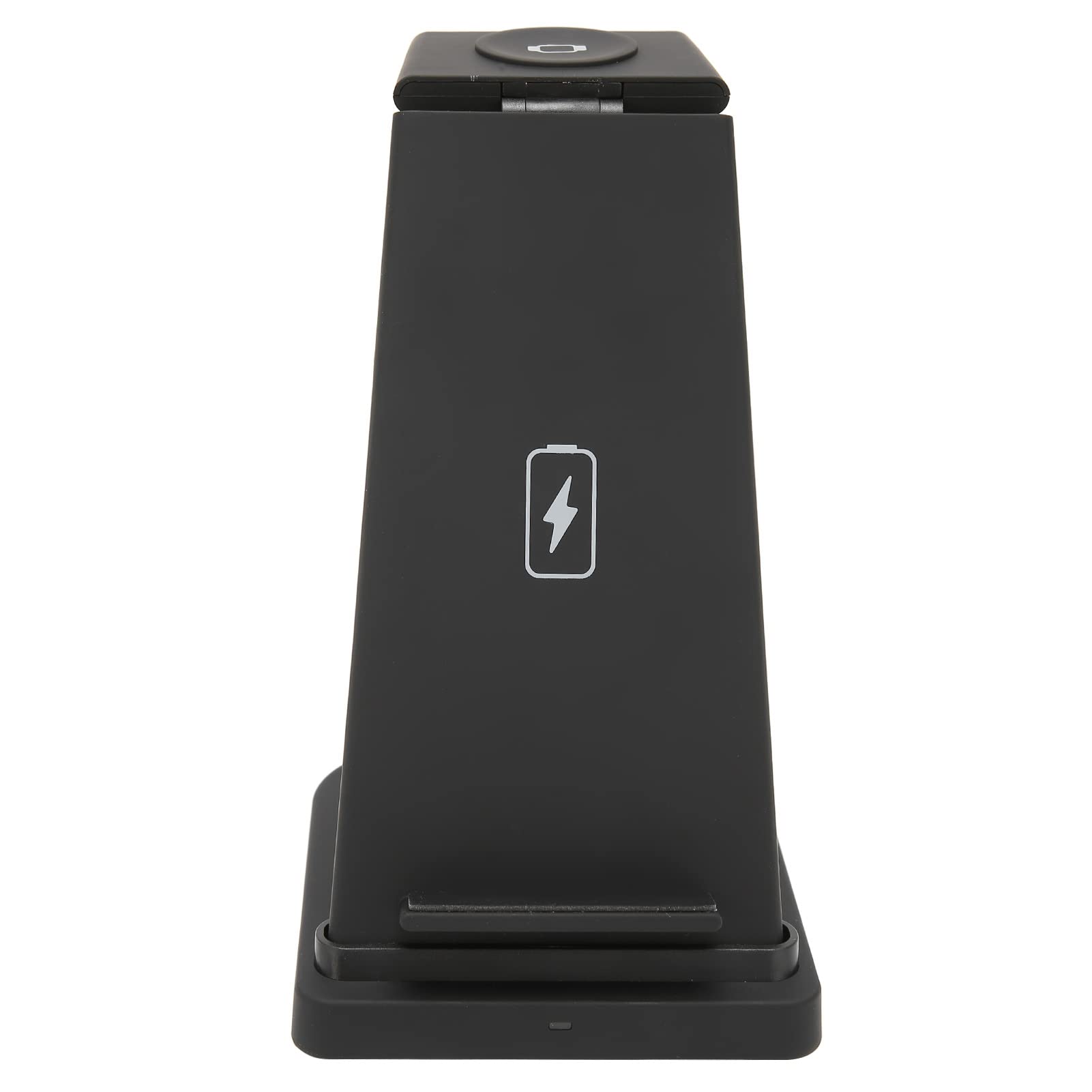 Haofy Caricatore Wireless 3 in 1 Design Ergonomico Diviso Supporto di Ricarica da 15 W per Dispositivi IOS Uso in Viaggio Leggero