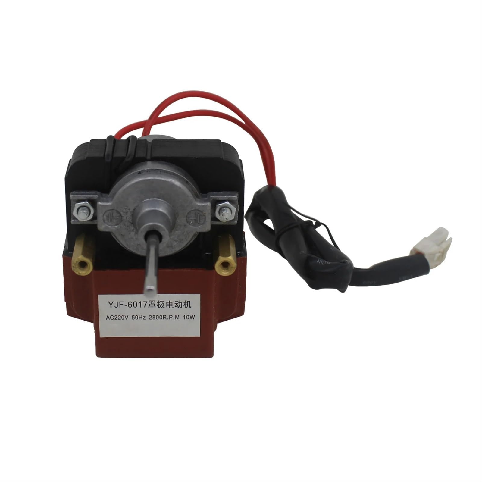 GNQUKEBWH 220v 50Hz/60hz Shaded Pole Motor for Display Cabinet Freezer Fan ac asynchronous Pure Copper Coil(220V 50HZ)