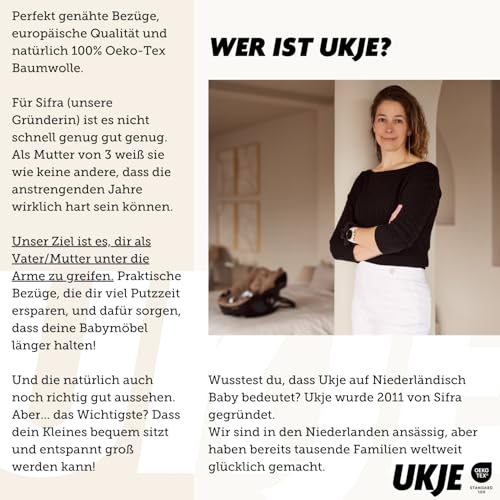 UKJE Schutzabdeckung kompatibel mit Cybex Sirona Z und Sirona T i-size - Autositzbezüge für Kinder - Autositzbezug für Kinder (Schwarz)