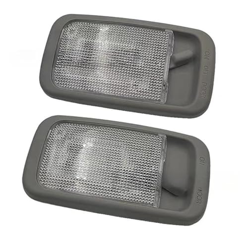 Luces de lectura para Toyota Hilux Vigo 2004-2015 consola de techo y lámpara de mapa interior gris