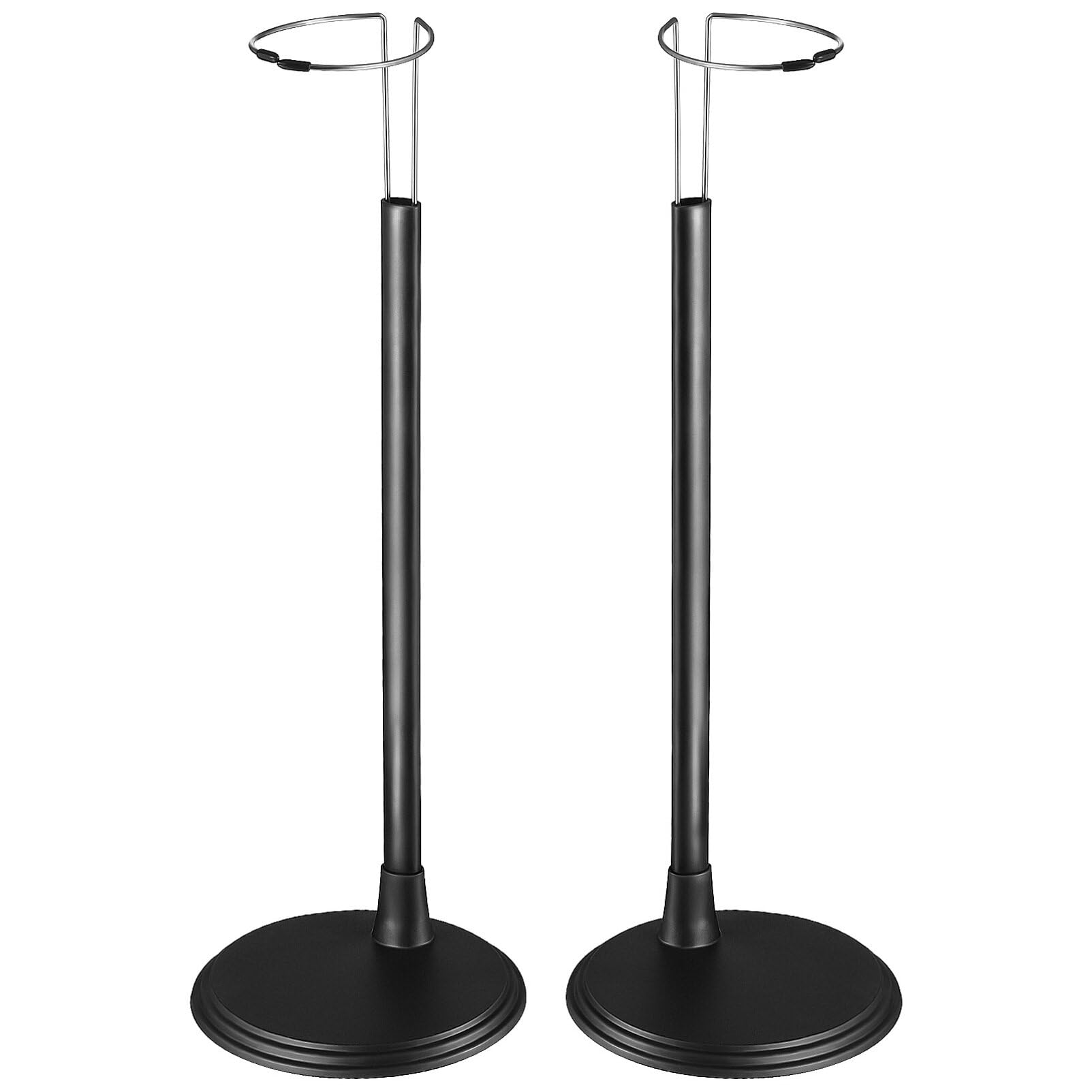 TOYANDONA 2 Pièces Hauteur Réglable Gabys Noir Dollhouae Affichage De Marionnettes De Poupée Support De Poupée Poupées Noires Organisateur De Jouets d'ours De Poupée Supports De Poupée