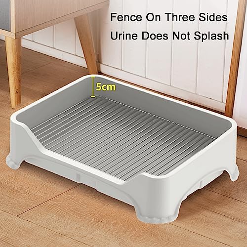 Toilettes pour chiens d'intérieur double couche pour petits chiens - 6