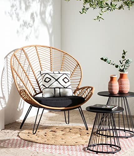 Polyrattan und Stahl – Wetterfestigkeit mit Charakter