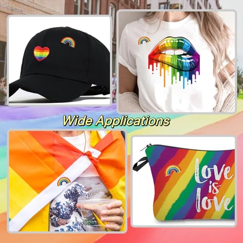 TANG SONG 20PCS 1.2'' x 0.7'' Pride Pins Rainbow Gay Pride LGBT Enamel Lapel Pin Decoration for Clothes and Bags4