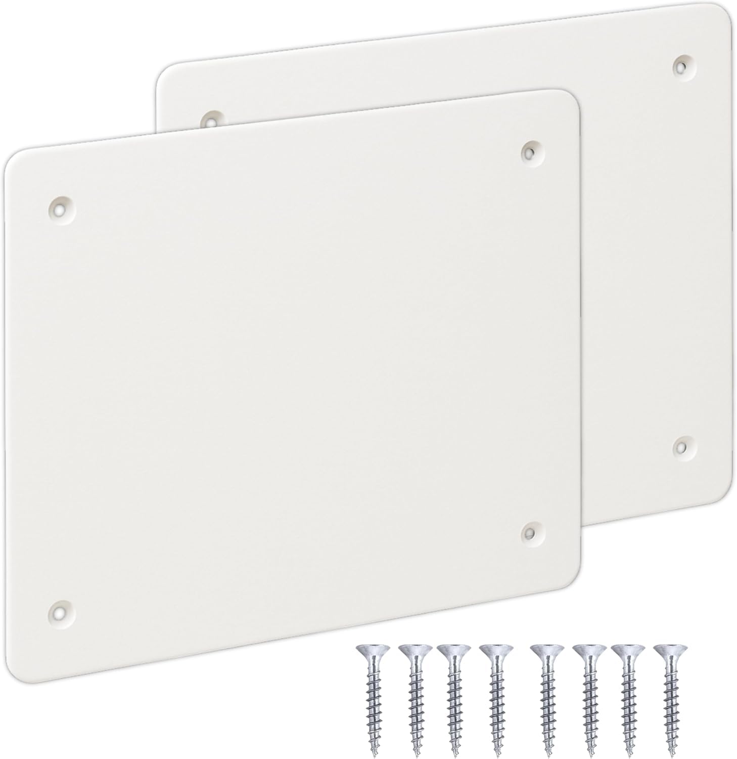 2 Coperchi per Cassetta di Derivazione - Copertura Scatola Elettrica da Esterno - Copri Quadro Elettrico - Disponibile in più misure (198x153 mm)