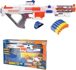 Lançador de Dardos com 14 Dardos, Cartucho e Alvo, Brinquedo