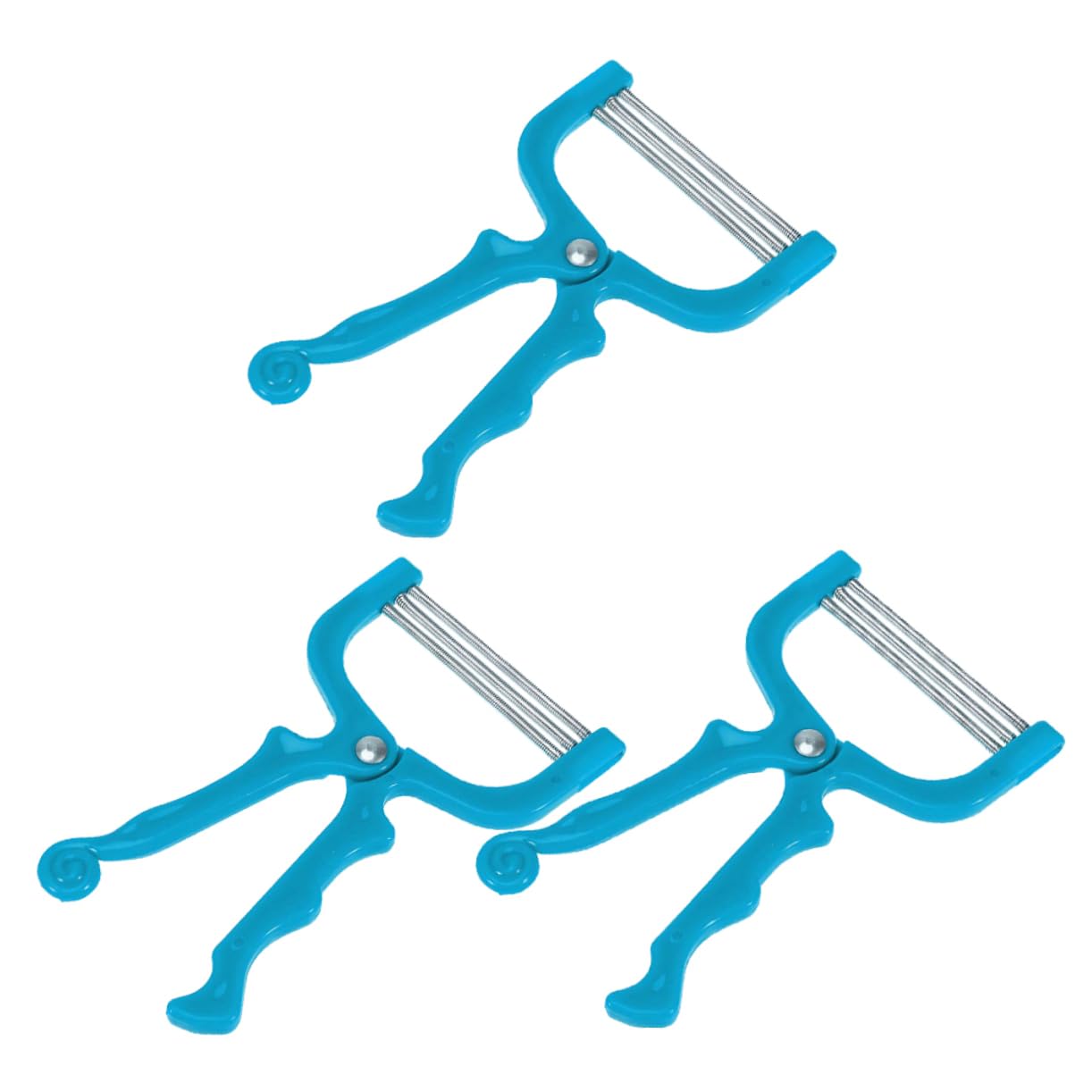 PLAFOPE 3pcs Manual Facial Hair Remover Spring Eyebrow Threader for Women Face Hair Removal Tool Removal Easy to Use