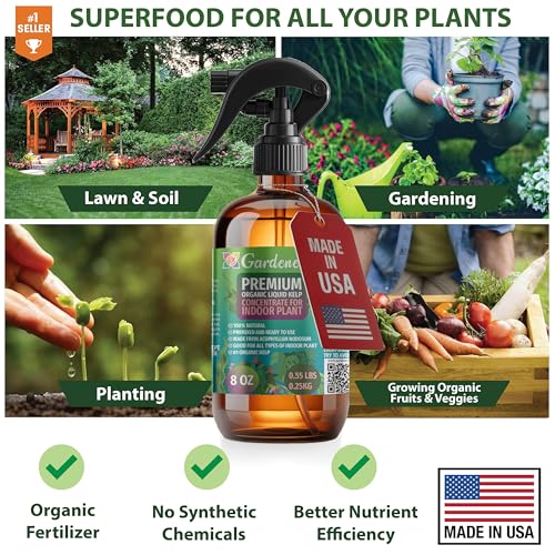 Fertilizante Orgánico Líquido Gardenera para Orquídeas PHALAENOPSIS 8 oz miniatura 2