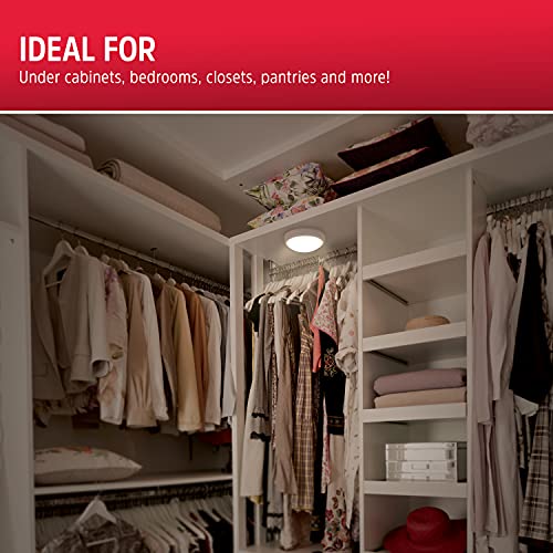 Energizer Led Tap Light, 4 Pack, Push Light, Battery Operated, Touch Light, Stick On Lights, Wireless Lights, Puck Lights, Under Cabinet Lighting, Perfect For Closets, Kitchen And More, 48958-P1 #TOP4