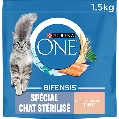 PURINA ONE Bifensis - Crocchette per gatti adulti sterilizzati trota 6 x