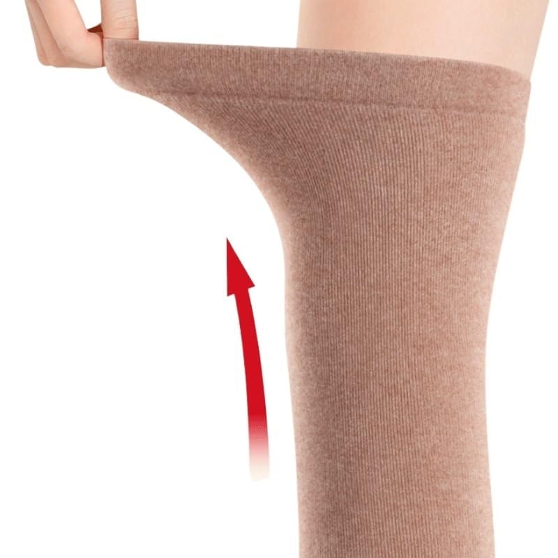 Winter Cashmere Fleece Knee Pads Warmth Suitable for Both Men Women