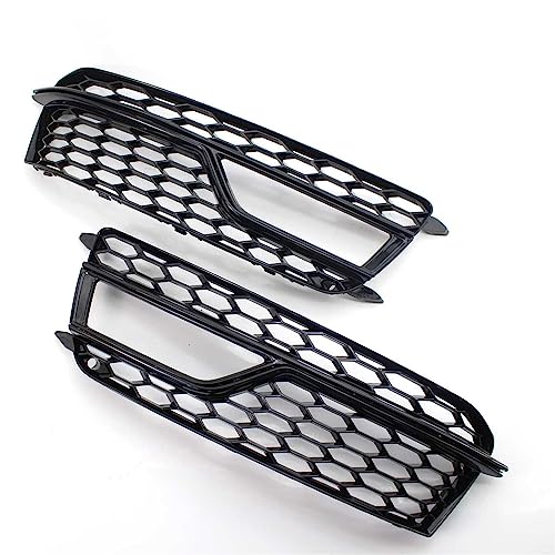 Calandre avant nid d'abeille noir brillant pour grille antibrouillard S5 A5 S-lines 8T0807682M