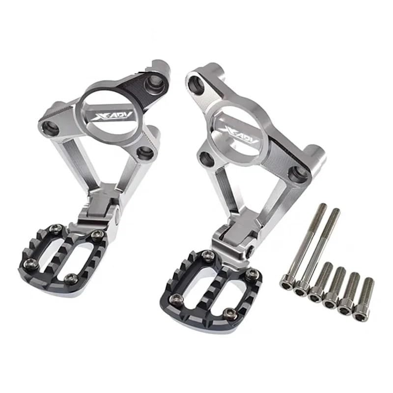 Plaques pied pédales moto et repose-pieds pliants X-ADV 750 2018-2020
