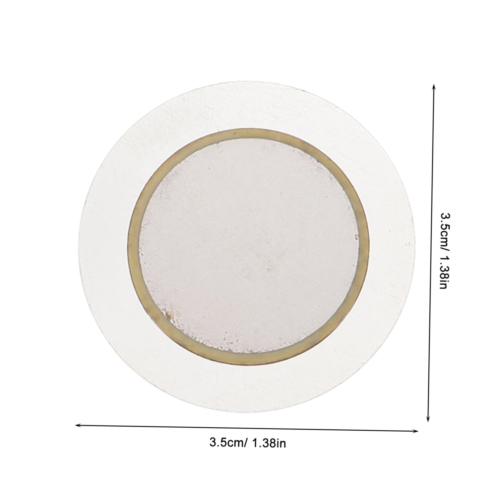 Abaodam Diy Tools 30pcs Piezo Disc Piezo Diaphragm for Guitar Electronics Piezoelectric