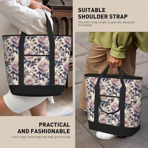 Sac isotherme pour courses isolant et portable, garde le chaud - 7