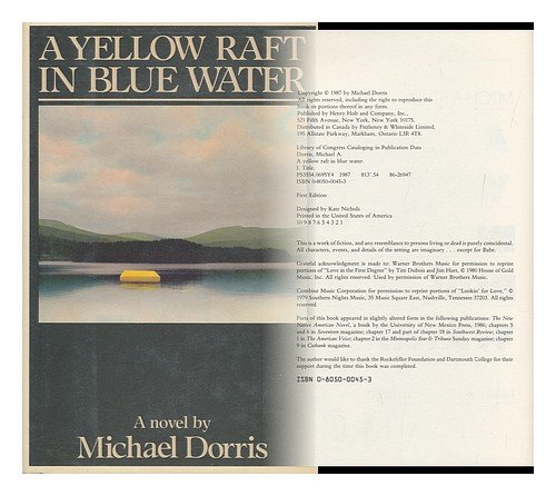 A Yellow Raft in Blue Water / Michael Dorris B004SHWDAG Book Cover