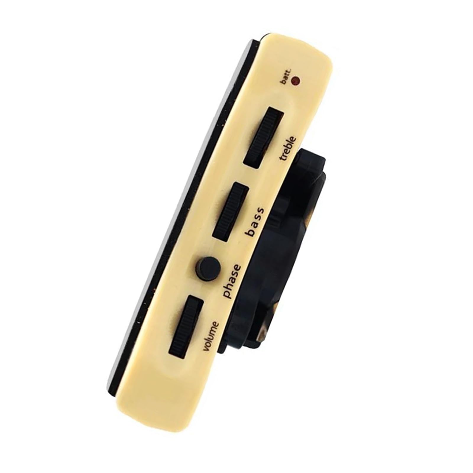 Pastilla Para Guitarra Acústica Con Boca Elemento Piezoeléctrico Y Función De Balance De Salida