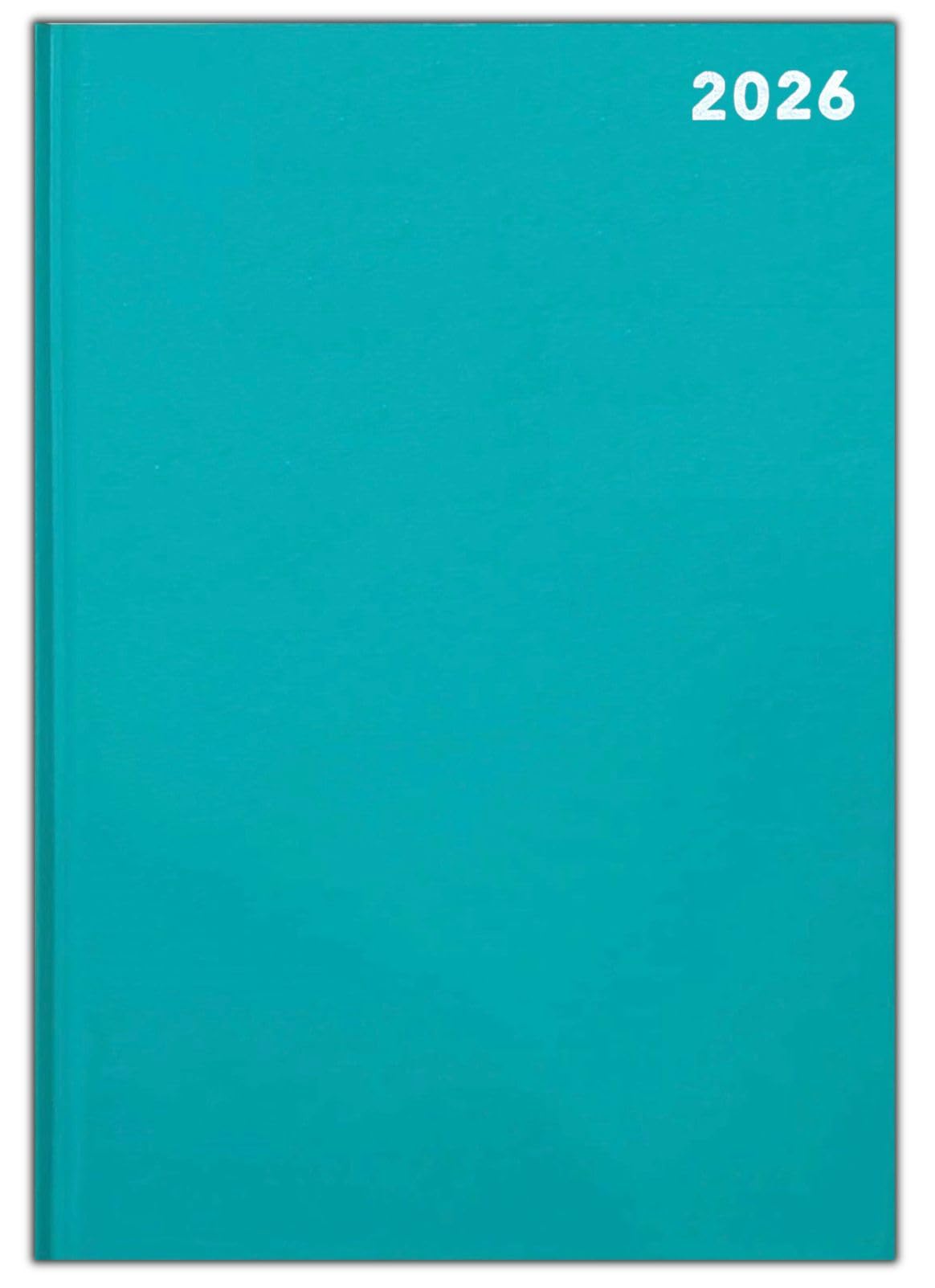 PaulStore 2026 Diary A4 / A5 / A6 Diary Page A Day Desk And Week To View Pastel Colour Diaries Organiser For Student, Teacher, Home, Office, Business Year Planner (Green, A4 Day A Page) โ image 1