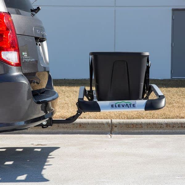ELEVATE OUTDOOR Aluminum Hitch-Mounted Cargo Carrier