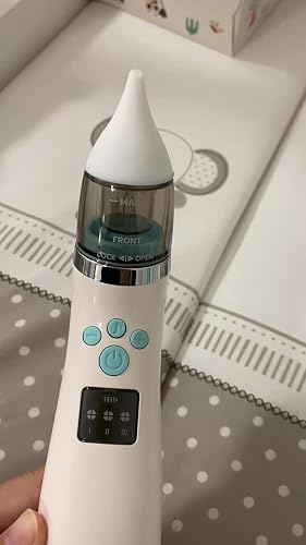 Aspirateur Nasal électrique Pour Bébé Anluomafuy - 3 Niveaux D'aspiration, Rechargeable USB-C, Avec Musique Et Lumière Apaisante