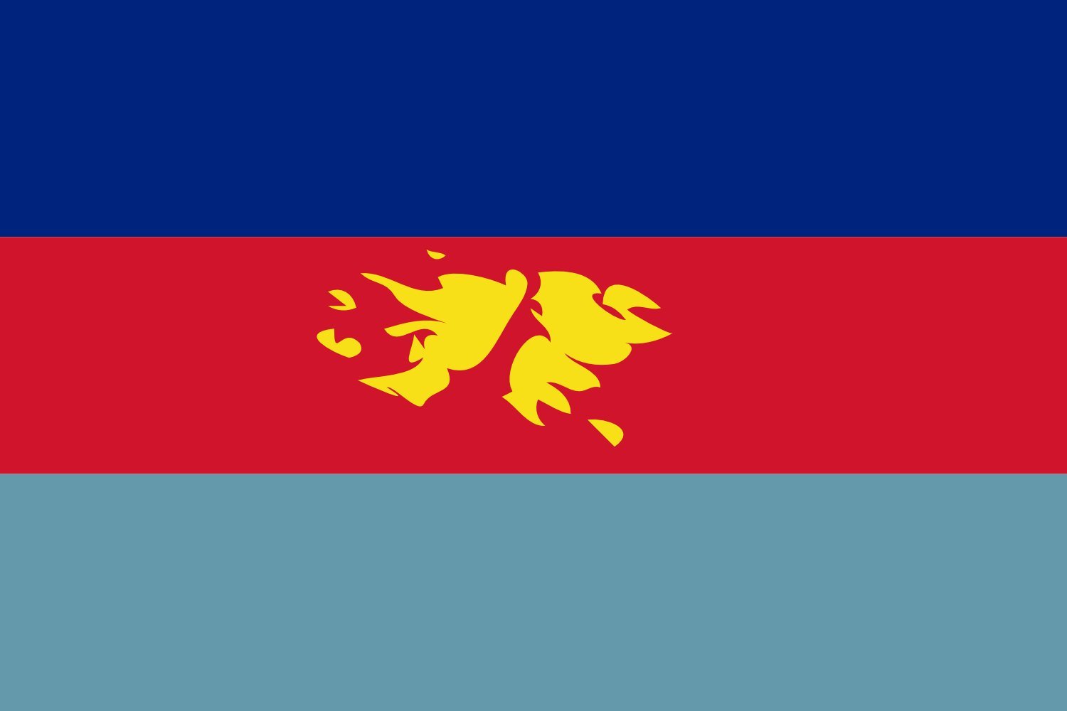 Drapeau Large British joint forces flag Falkland Islands en maille haute qualité