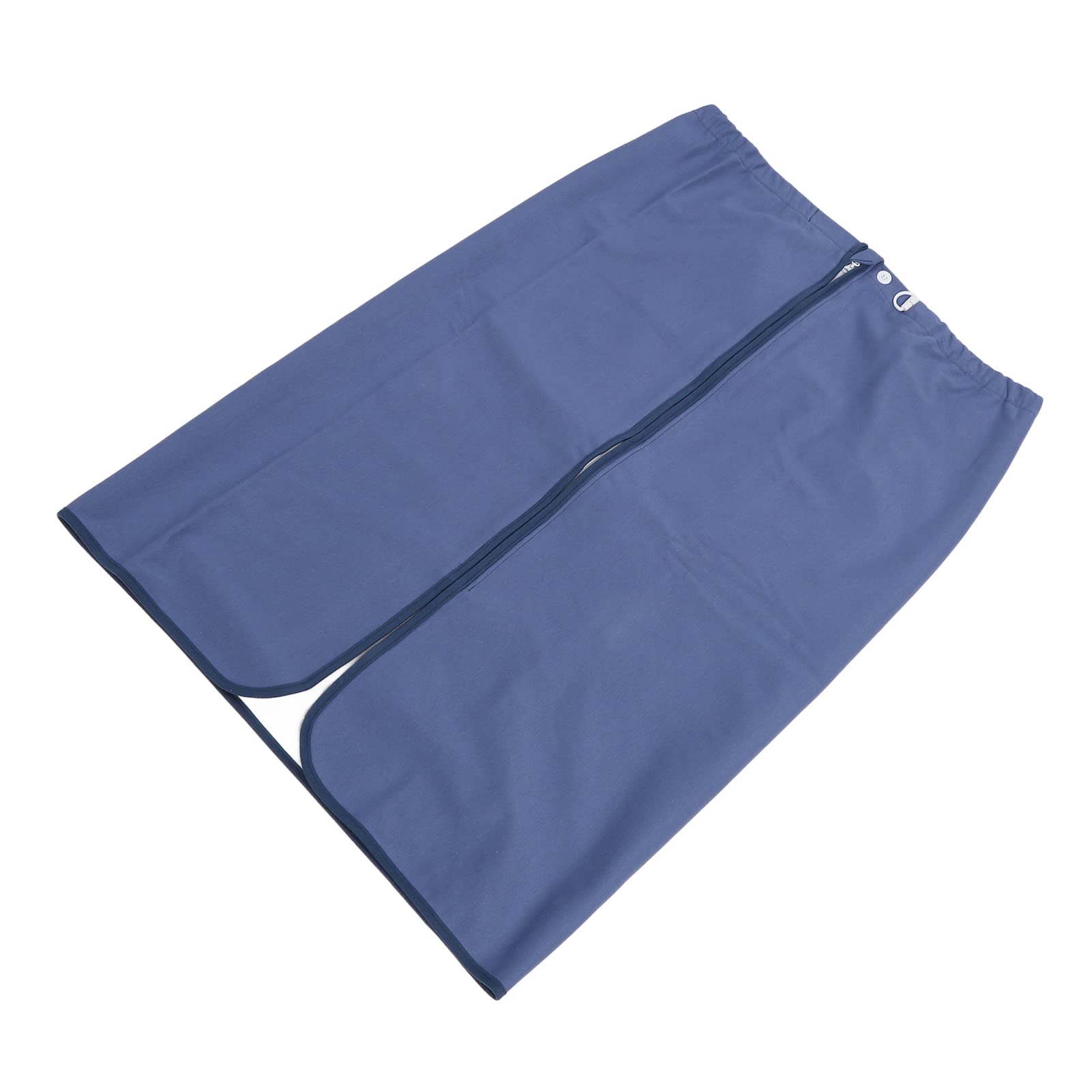 Gonna per Pannolini per Adulti, Materasso per Incontinenza Indossabile Assorbente Impermeabile Riutilizzabile con Cerniera in Cotone per la Casa (L)