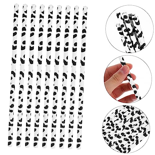 VICASKY 60 pitillos desechables biodegradables de papel miniatura 7