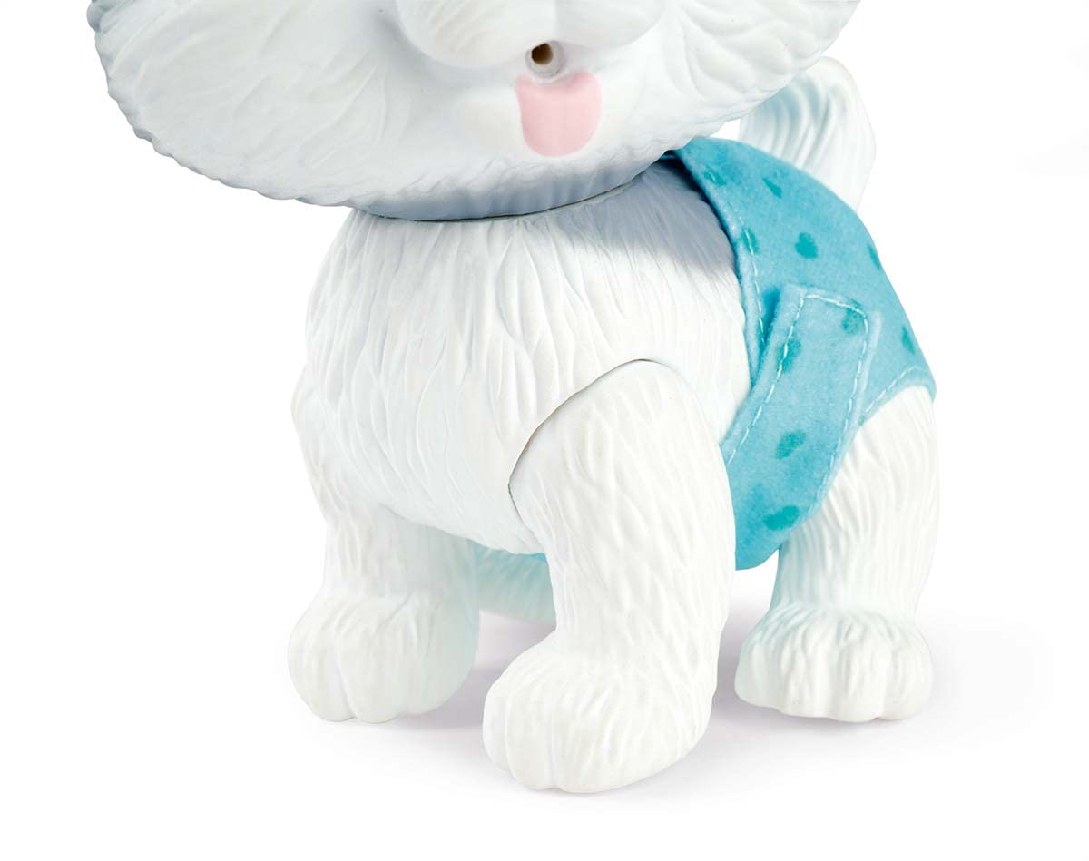 Simba 105953560 - Pamper Petz Husky z wanną, z funkcją pompowania, butelka do picia, butelka z pianki, spryskiwacz wody, 25 cm zabawka dla psa, od 3 lat