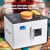 Electric Roti Maker, Fully Automatic Chapati and Tortilla Machine for Flatbreads, Naan and Pancakes, 110V