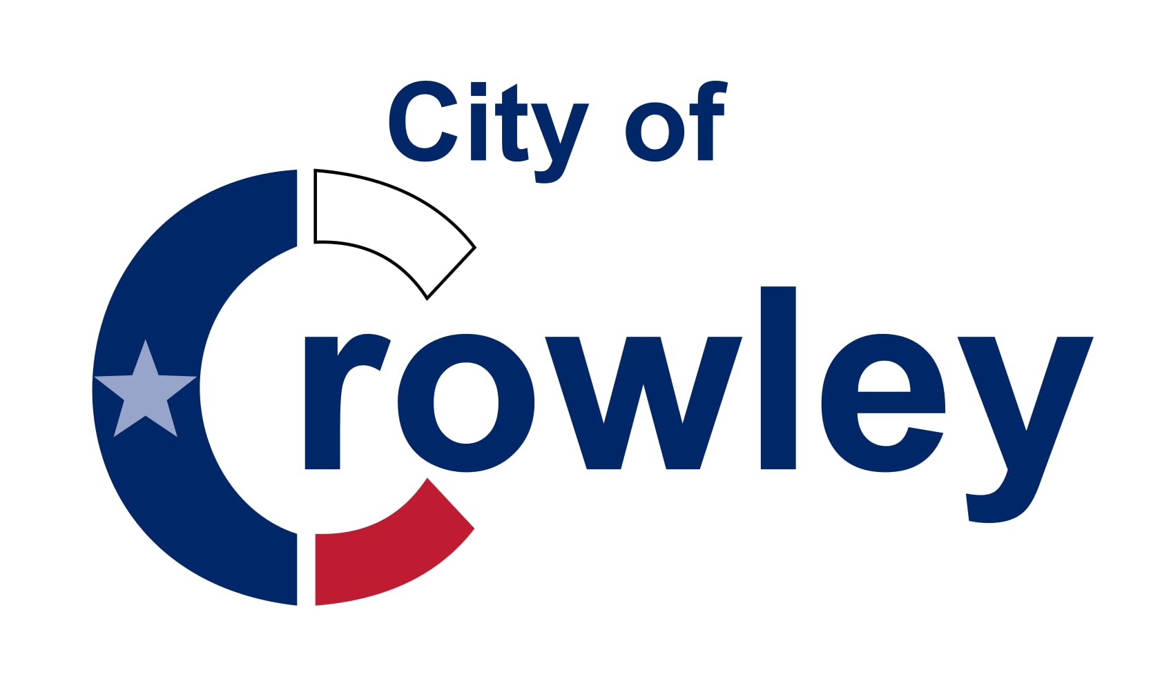 Drapeau Crowley Texas pavillon paysage 1.35m² grand format pour mât