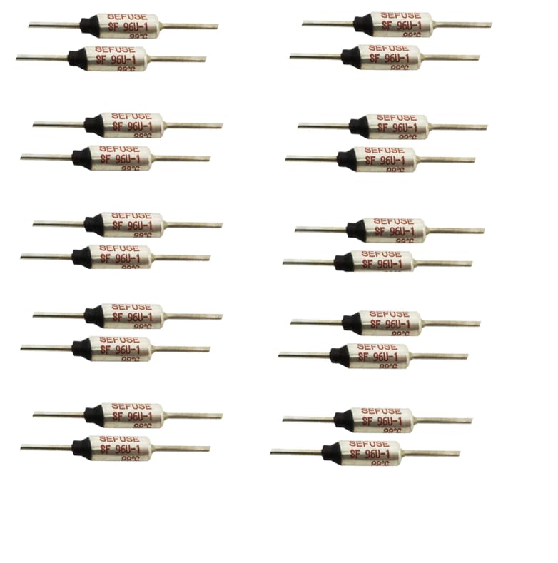 Vigor Source SF96U-1 Microtemp Thermal Fuse - 15A, 99C Cutoff, 110VAC /250VAC - 20/Pack