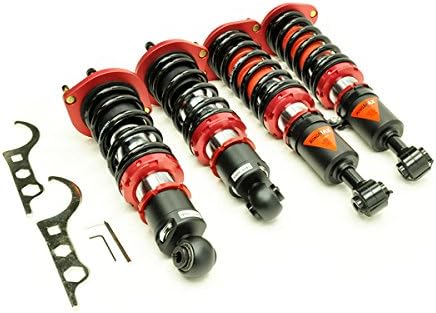Godspeed (MX2240) Mazda Miata MX-5 NA6NA8NB1NB2 1989-2005 98-05 Suspensión de Coilover Mono-Max 40 niveles precisos de ajuste de amortiguación