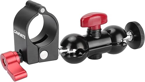Miniatura 6 de CAMVATE Soporte de monitor de abrazadera de varilla de 0.984 in para cardán de mano DJI Ronin-M - 1169