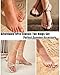 Besteel Toe Rings for Women 14K Gold Filled Simple Hug CZ Triple Open Band Rings Trendy Adjustable Toe Rings Summer Beach Foot Jewelry for Women(14k-gold)