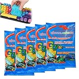 ZVBRSKM 5 Stück Reinigungsknete, Tastatur Reinigungsset, PC Reinigungsset, Interior Cleaning Paste,...