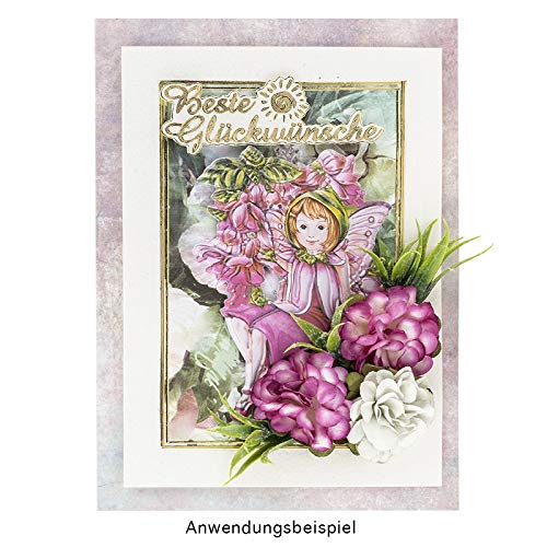 Ideen Mit Herz 10 Fogli Adesivi Trasparenti Per Fai Da Te - Coniglietti Pasqua, 10x30 Cm, Per Decorazioni, Biglietti, Lanterne