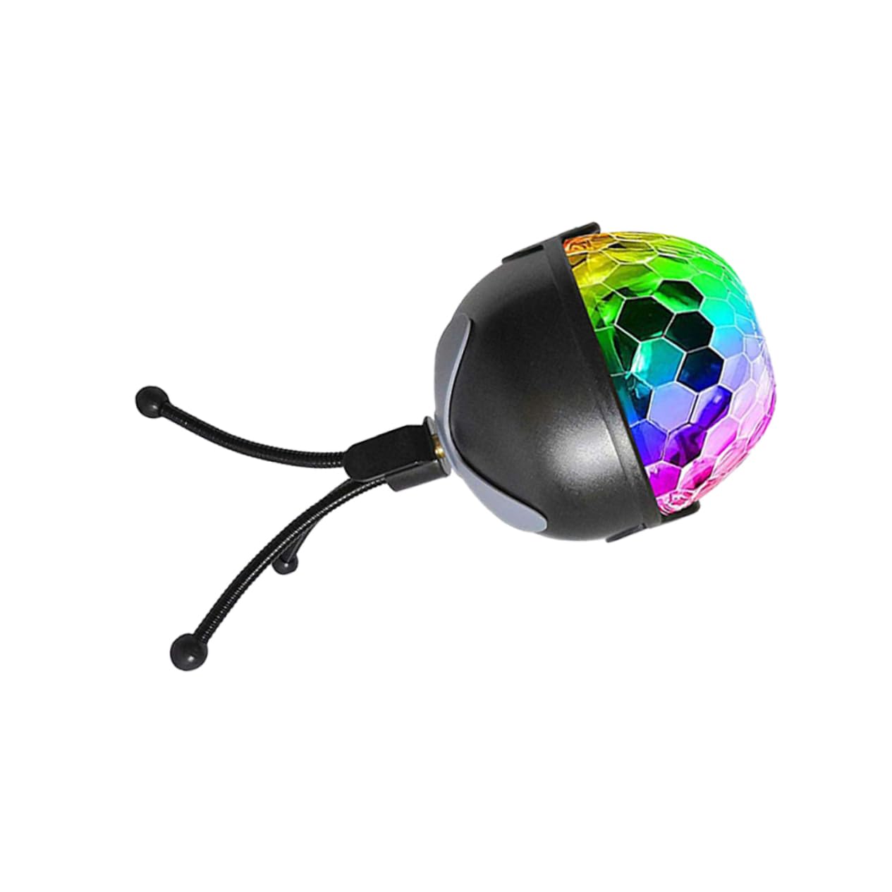 SEWOART Crystal Lamp Disco Ball Ornaments Projection Light Sound Activated for Parties Events