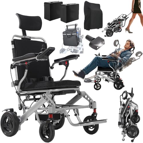 Goldseason 30 Miles Range Reclining Electric Wheelchair