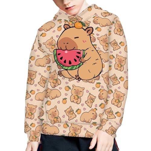 JEOCODY Cute Hoodies for Kids Trendy Sweatshirt with Pockets Long Sleeve Shirts Clothes for Boys Girls2