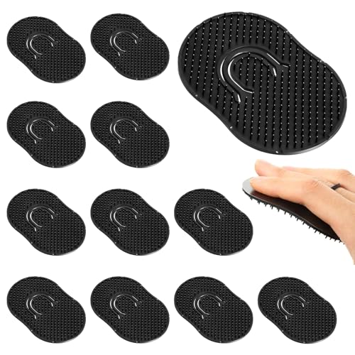 12Pcs Pocket Combs for Men Soft Portable Hand Comb Shampoo Scalp Beard Combs Massage Pocket Comb for Men