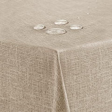 Flowen Mantel Antimanchas 140x180 Beige Cover