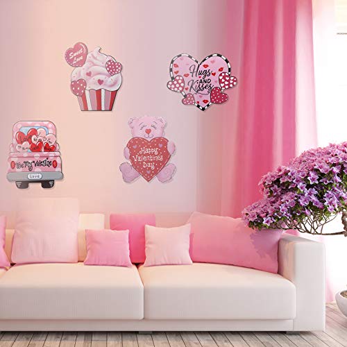 Signe de piquet de jardin Saint-Valentin pour embellir un gazon terne - 6